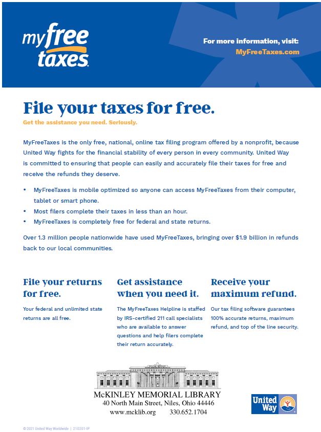 My Free Taxes United Way