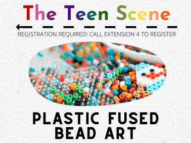 Plastic Fused Bead Art on March 30