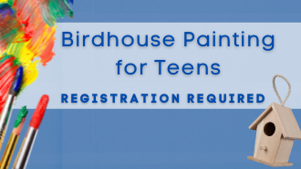 Teen Birdhouse Painting