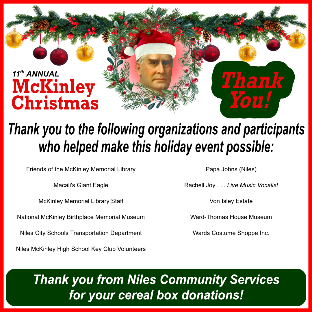 11th Annual McKinley Christmas Thank You