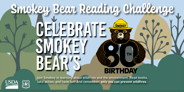 Smokey Bear Reading Challenge