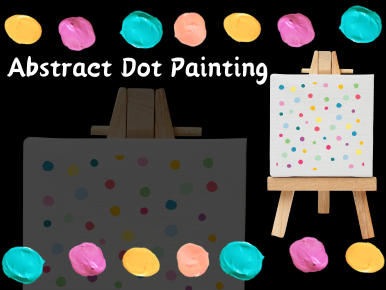 Abstract Dot Painting