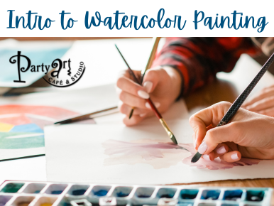 Intro to Watercolor Painting with Party Art Café & Studio