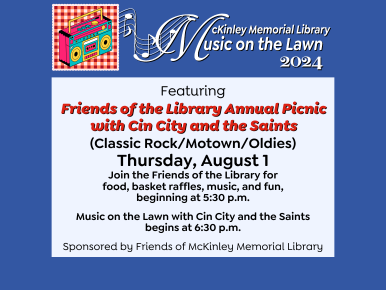 Friends of the Library Picnic with Cin City & The Saints