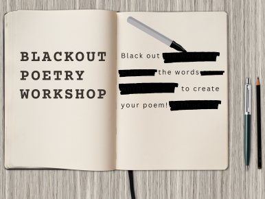 Blackout Poetry Workshop