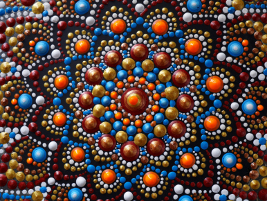 Dot Mandala Painting