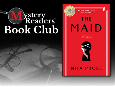 Mystery Readers' Book Club. The Maid by Nita Prose.