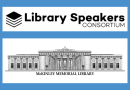 Library Speakers Consortium. McKinley Memorial Library.