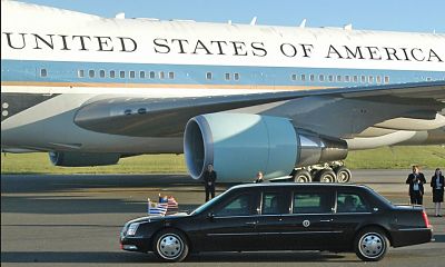 Air Force One and Limo